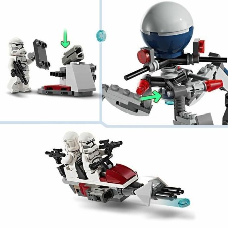 Set di Costruzioni Lego 75372 Multicolore