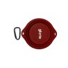 Ciotola Pieghevole per Animali Domestici Gloria Rosso Silicone Alluminio 550 ml