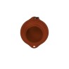 Ciotola Pieghevole per Animali Domestici Gloria Rosso Silicone Alluminio 550 ml