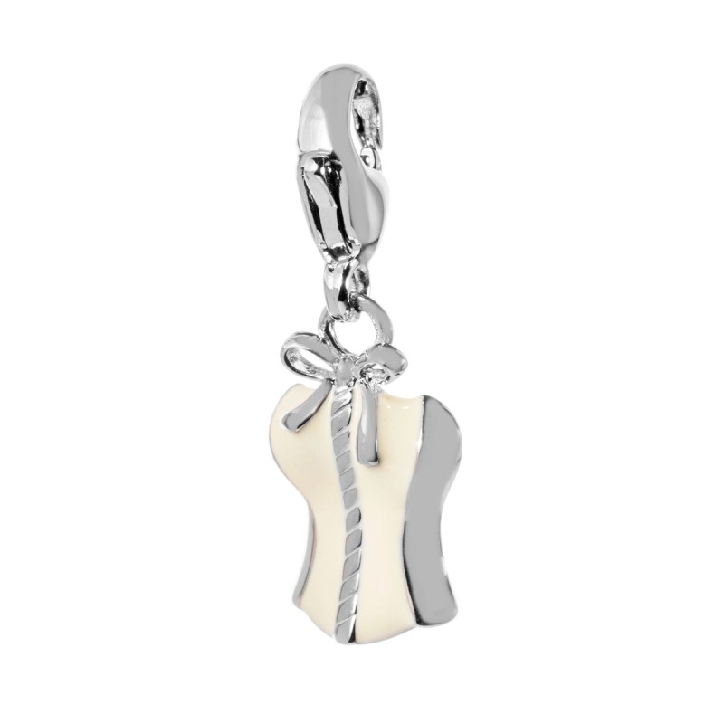 Charm da Donna Ti Sento 8171SI Bianco (2 cm) Charm da Donna Ti Sento 8171SI Bianco (2 cm)