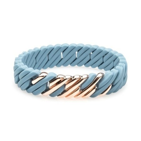 Bracciale Donna TheRubz Silicone Acciaio inossidabile Acciaio/Silicone