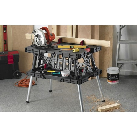 Banco da lavoro Keter 237005 75,5 x 55,5 x 91 cm Portatile