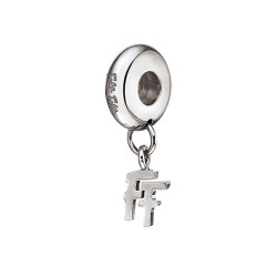 Perlina Donna Folli Follie 1P16F011 Argentato 1 cm