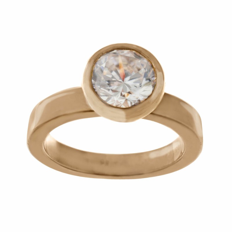 Anello Donna Folli Follie 3R9S133YC-50 (10) Anello Donna Folli Follie 3R9S133YC-50 (10)