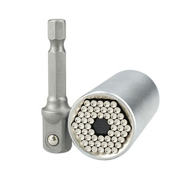 Chiave a bussola Ferrestock 7 a 19 mm Acciaio 3/8" Chiave a bussola Ferrestock 7 a 19 mm Acciaio 3/8"