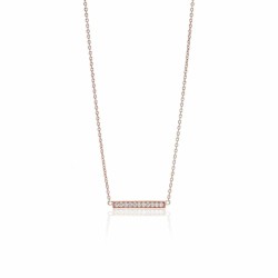 Collana Donna Sif Jakobs SJ-C1011-CZ-RG 38 cm