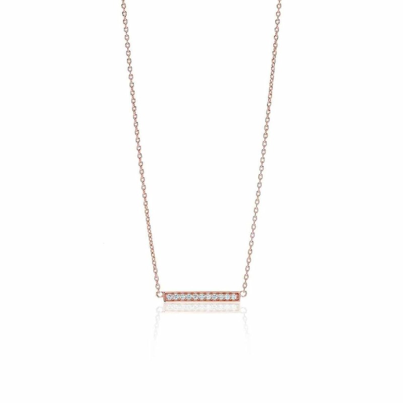 Collana Donna Sif Jakobs SJ-C1011-CZ-RG 38 cm Collana Donna Sif Jakobs SJ-C1011-CZ-RG 38 cm