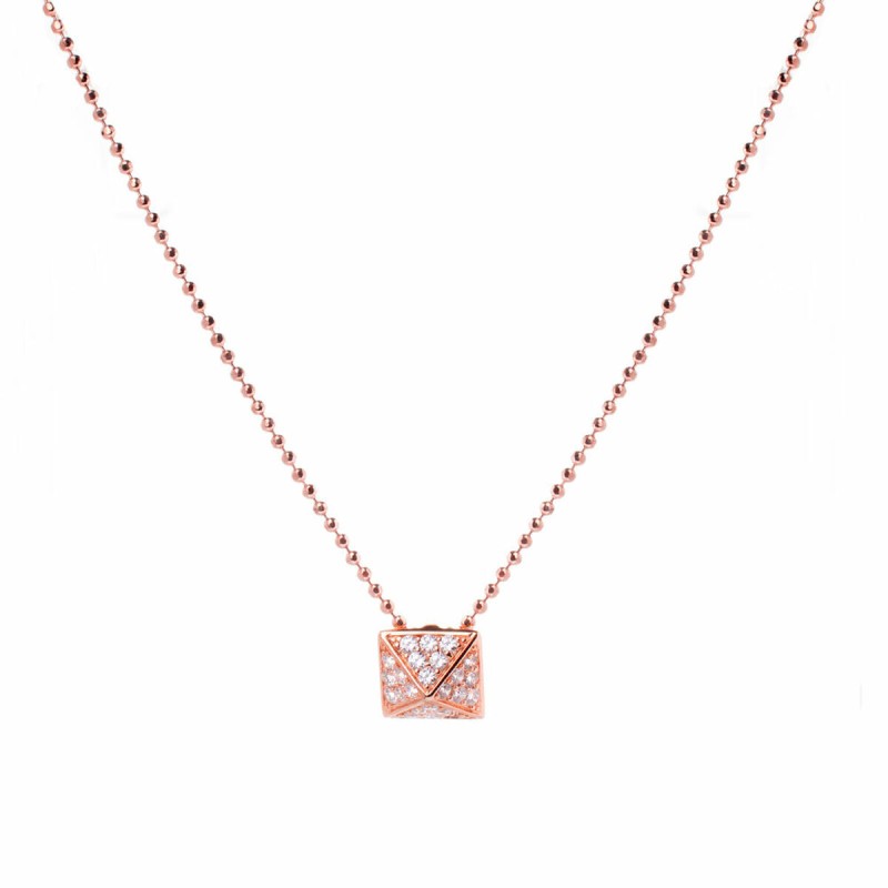 Collana Donna Sif Jakobs P1851-CZ-RG 23 cm Collana Donna Sif Jakobs P1851-CZ-RG 23 cm
