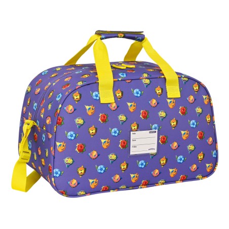 Borsa da Palestra SuperThings Guardians of Kazoom Giallo Viola 40 x 24 x 23 cm