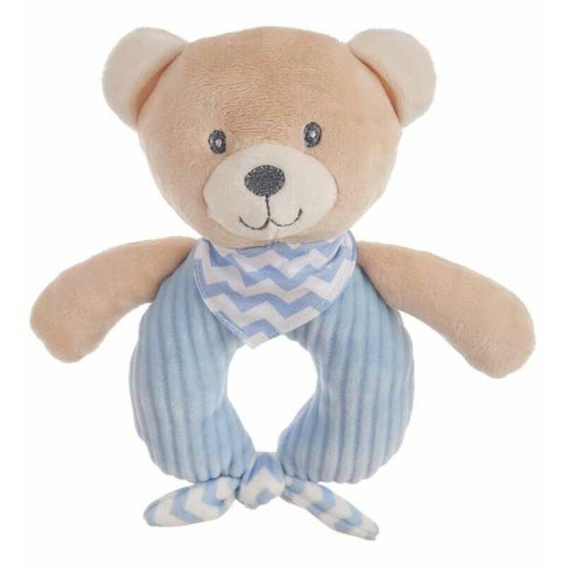 Peluche con Sonagli Azzurro Orso Velluto Peluche con Sonagli Azzurro Orso Velluto