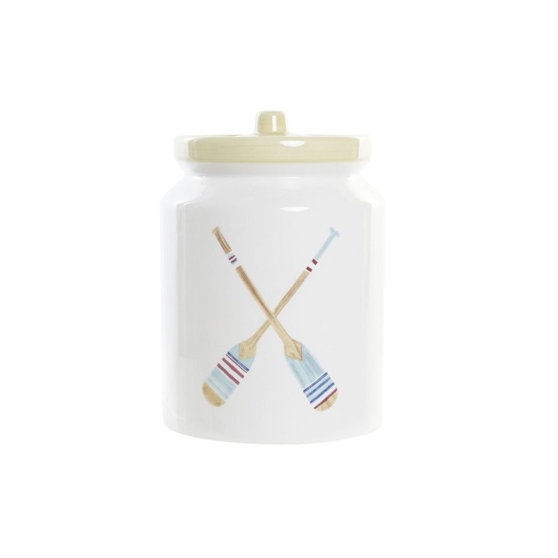 Barattolo DKD Home Decor Remi 4 Pezzi Dolomite 15 x 15 x 22 cm Barattolo DKD Home Decor Remi 4 Pezzi Dolomite 15 x 15 x 22 cm