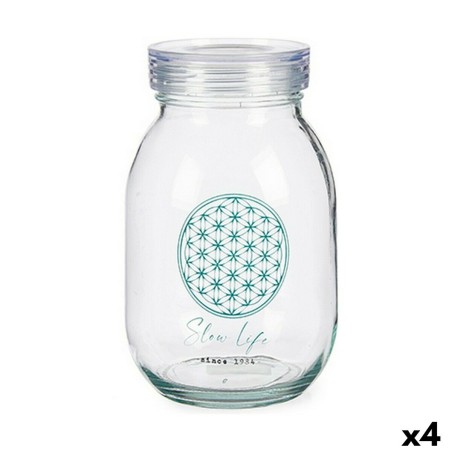 Barattolo Vivalto Slow Life Trasparente 1,8 L (4 Unità)