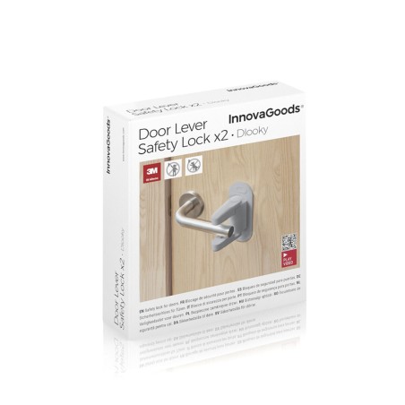 Blocca Porte di Sicurezza Dlooky InnovaGoods 2 Unità
