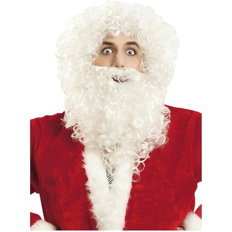 Parrucca con barba My Other Me Bianco Babbo Natale