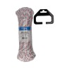Corda intrecciata EDM 87847 Tricolore Nylon 25 m