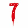 Candela Compleanno Numeri 7 (12 Unità)