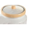 Barattolo DKD Home Decor 15 x 15 x 21 cm Bianco Giallo Dolomite Shabby Chic
