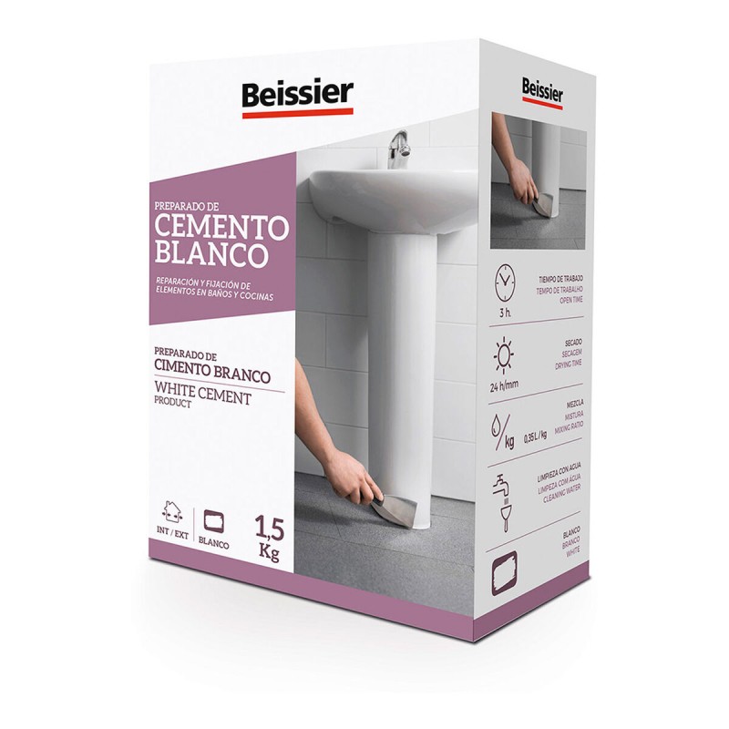 Cemento Beissier 70163-002 Bianco 1,5 Kg Cemento Beissier 70163-002 Bianco 1,5 Kg