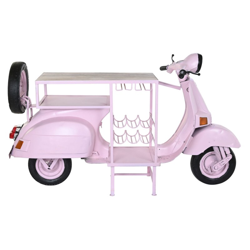 Portabottiglie DKD Home Decor 195 x 70 x 106 cm Rosa chiaro Ferro Legno di mango Portabottiglie DKD Home Decor 195 x 70 x 106 cm Rosa chiaro Ferro Legno di mango