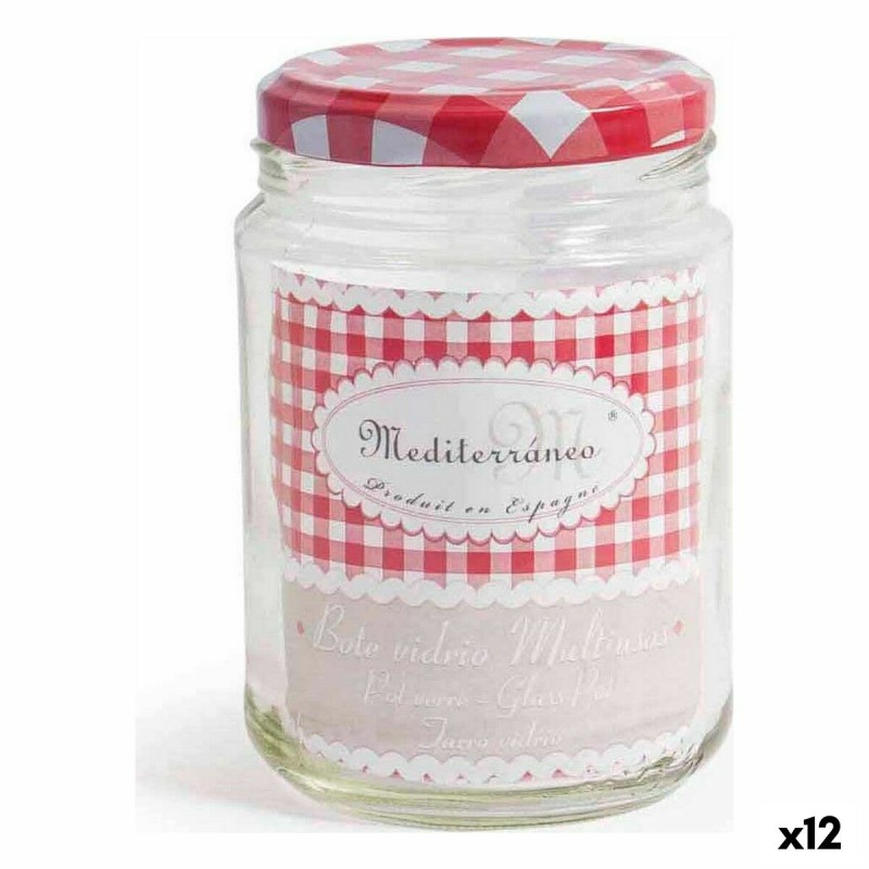 Barattolo Mediterraneo M127263 Multiuso Vetro 450 ml (12 Unità) Barattolo Mediterraneo M127263 Multiuso Vetro 450 ml (12 Unità)