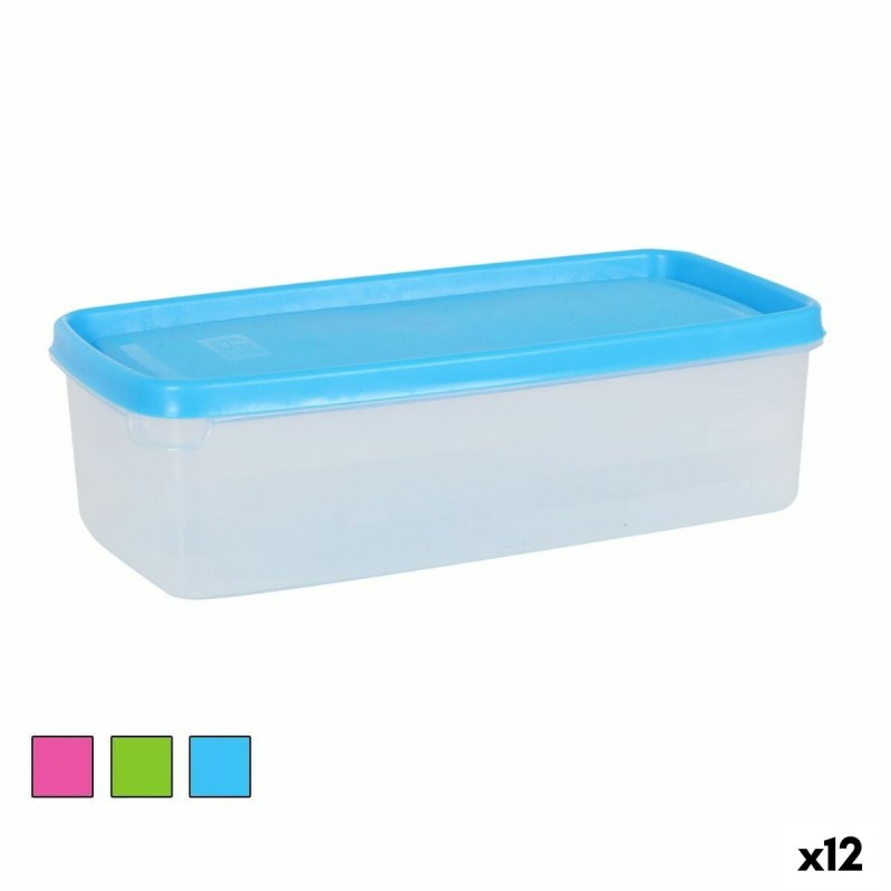 Porta pranzo Rettangolare 23,5 x 11,5 x 7 cm (12 Unità) Porta pranzo Rettangolare 23,5 x 11,5 x 7 cm (12 Unità)