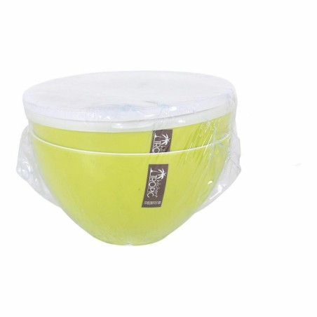 Insalatiera Kitchen Tropic   Verde Con coperchio 2 Pezzi (8 Unità)