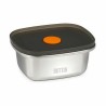 Porta pranzo Ermetico Quttin   Acciaio inossidabile Rettangolare 250 ml (24 Unità)