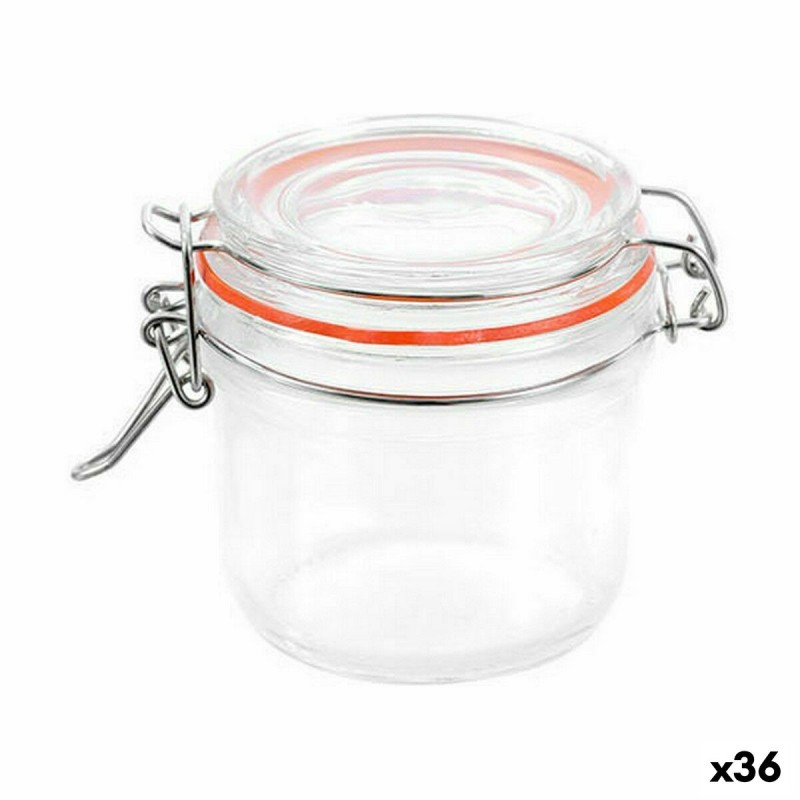 Vaso La Mediterránea Ermetico Vetro 180 ml (36 Unità) Vaso La Mediterránea Ermetico Vetro 180 ml (36 Unità)