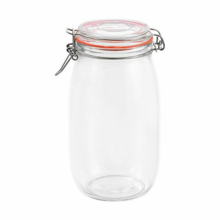 Vaso La Mediterránea Ermetico Vetro 1,5 L (12 Unità)
