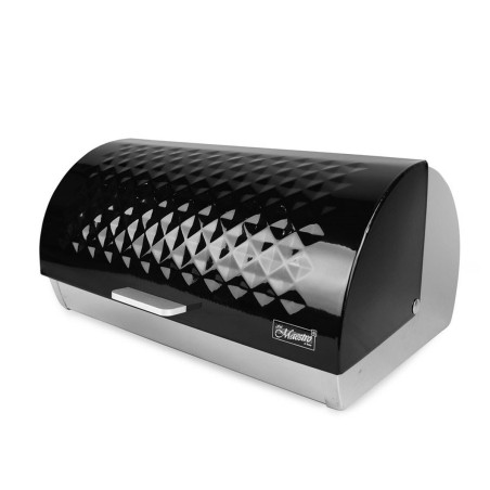 Portapane Feel Maestro MR-1676-BLACK Nero Acciaio inossidabile 38,5 x 39 x 25,5 cm