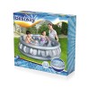 Bestway Piscina Gonfiabile per Bambini 3 Camere Nave Spaziale 152x43 cm +3 Anni Giardino 51080