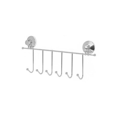 Appendiabiti per Porte Berilo CN-W6753-4 Acciaio ABS 39 x 16 x 4,5 cm (12 Unità)