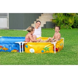 Bestway Piscina Rigida Infantile Con Sandbox 213x122x30,5 cm +2 anni Giardino 00561