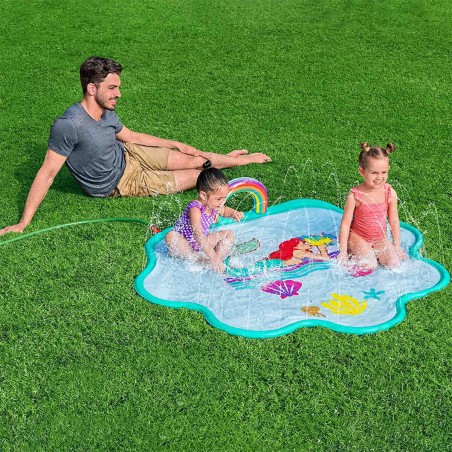 Bestway Piscina Spruzzatore Sirenetta 163x145 cm +2 Anni Giardino 09107