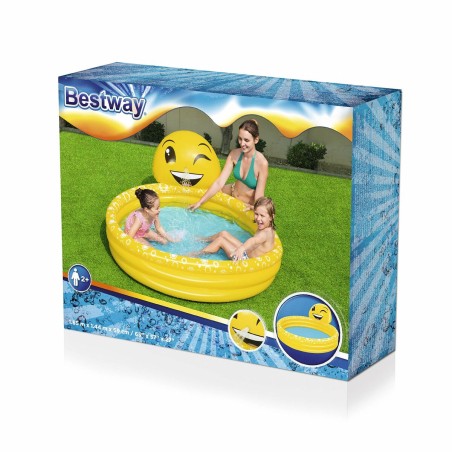 Bestway Piscina Gonfiabile Infantile Getto Sorriso 165x144x69 cm +2 Anni Giardino 53081