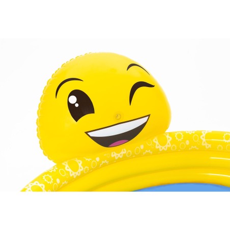 Bestway Piscina Gonfiabile Infantile Getto Sorriso 165x144x69 cm +2 Anni Giardino 53081