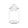 Vaso Vivalto CW-P00712-2/TH6 Trasparente 900 ml Con coperchio (12 Unità)