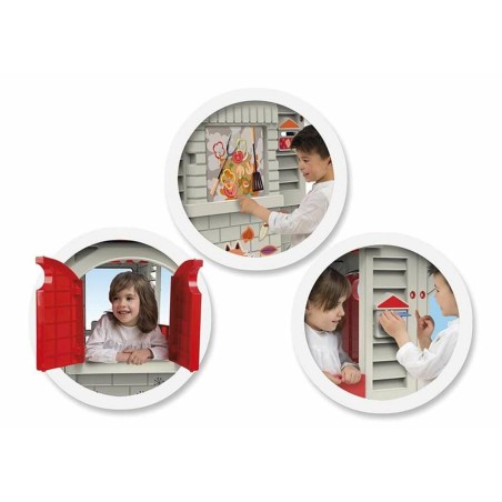Casa da Gioco per Bambini Chicos Grand Cottage XL 122 x 103 x 104 cm
