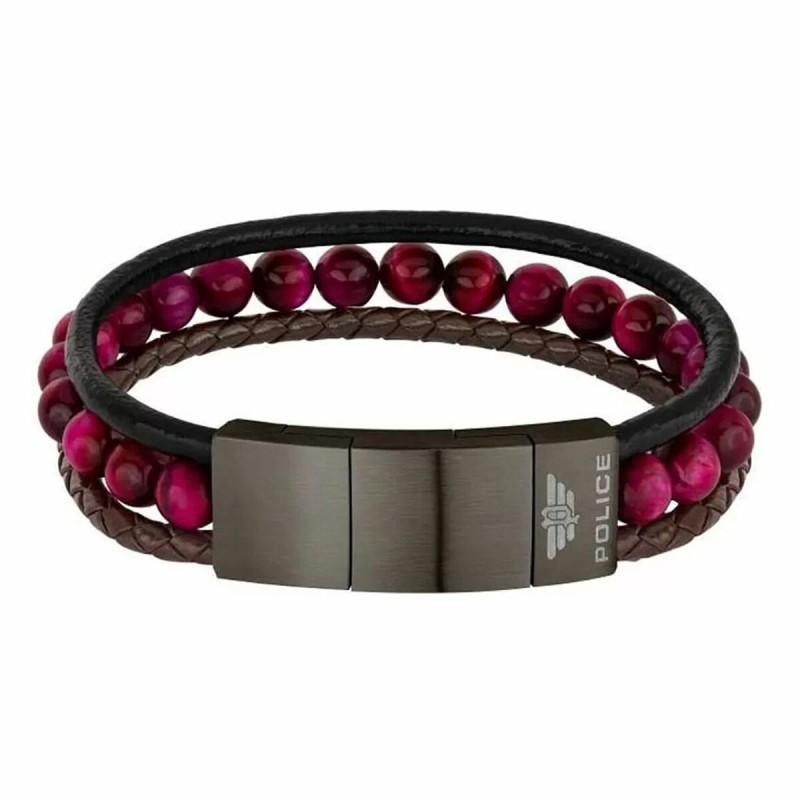 Bracciale Uomo Police PJ26552BLU.03 Resina 19-21 cm Bracciale Uomo Police PJ26552BLU.03 Resina 19-21 cm