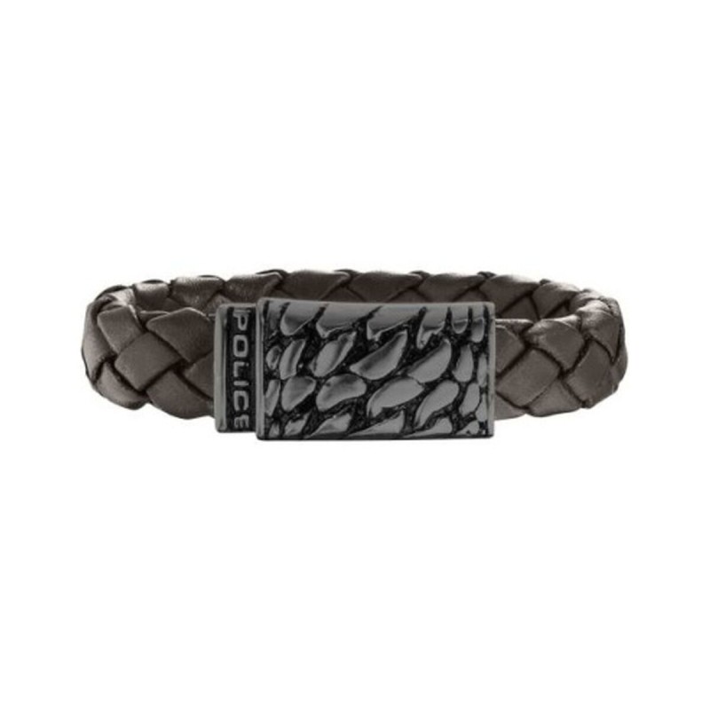 Bracciale Uomo Police S14AHW04B Pelle 19 cm Bracciale Uomo Police S14AHW04B Pelle 19 cm