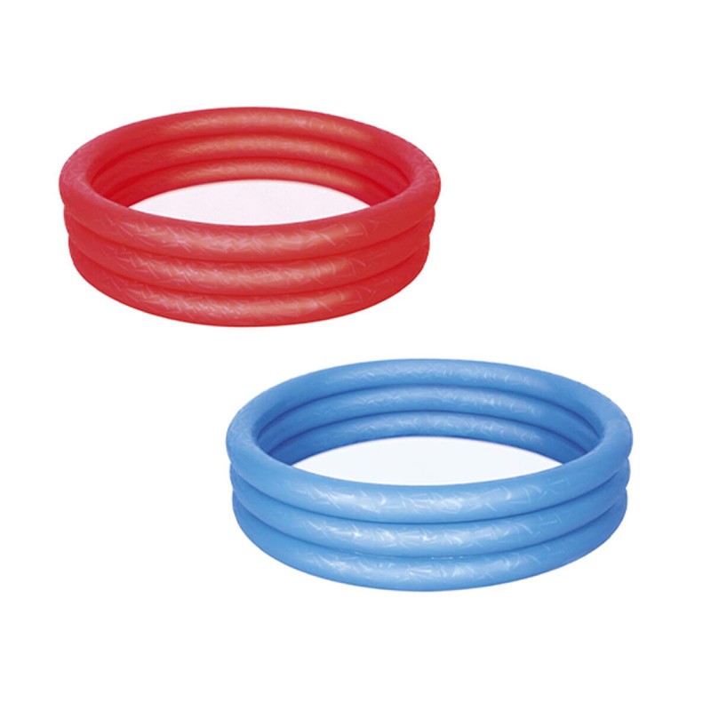Bestway Piscina Gonfiabile Bambini 3 Anelli Eco Color Surtido 122x25 cm +2 Anni Giardino 51025 Bestway Piscina Gonfiabile Bambini 3 Anelli Eco Color Surtido 122x25 cm +2 Anni Giardino 51025
