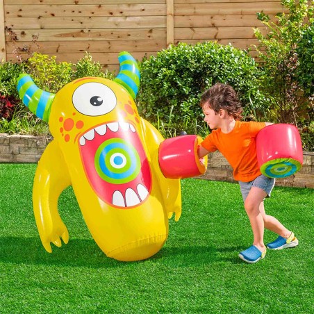 Bestway Punching Gonfiabile Mostro 120 cm +3 Anni Interno e Giardino 52545