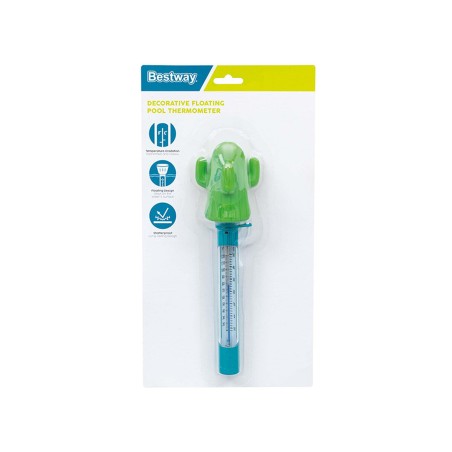 Bestway Termometro Galleggiante Cactus per Piscina e Vasca da Bagno 58763