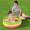 Bestway Piscina Gonfiabile per Bambini 3 Anelli Imbottiti 70x24 cm +2 Anni Giardino 51128