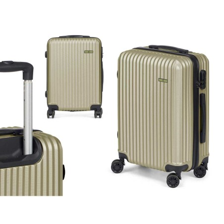 Bagaglio a Mano HT-017-N Verde 55 x 35 x 20 cm Righe