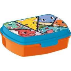 Contenitore per Sandwich Pokémon Multicolore Rettangolare 17 x 5,6 x 13,3 cm