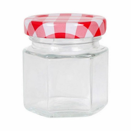 Barattolo In Vetro Trasparente Mediterraneo Vetro 45 ml (96 Unità)