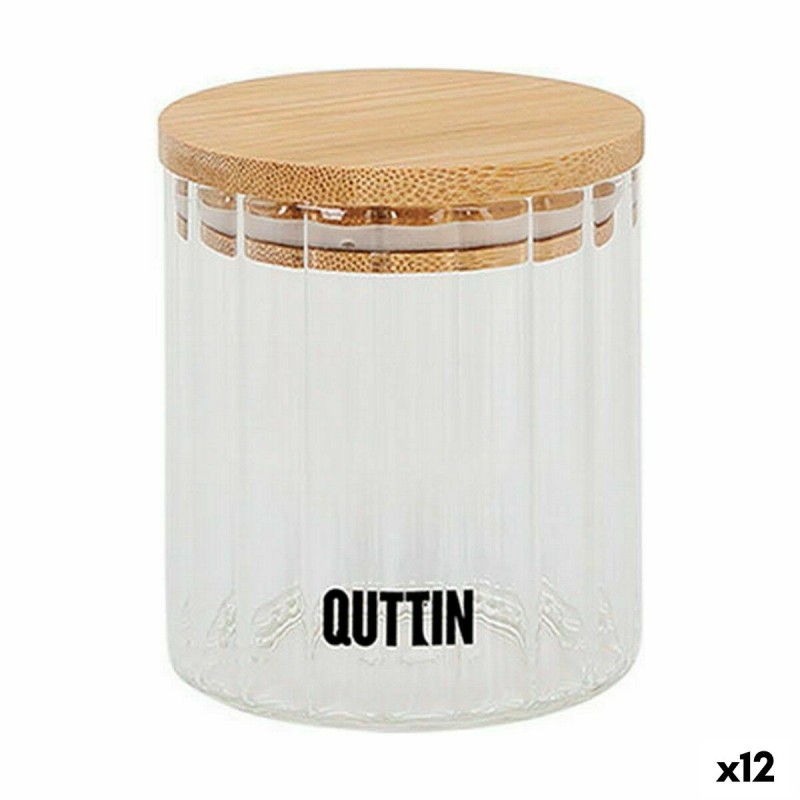 Vaso Quttin Vetro Borosilicato 500 ml (12 Unità) Vaso Quttin Vetro Borosilicato 500 ml (12 Unità)