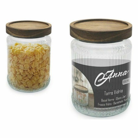 Vaso Anna Vetro 650 ml 10 x 14 cm (12 Unità)