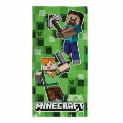 Telo da Mare Minecraft 70 x 140 cm Poliestere